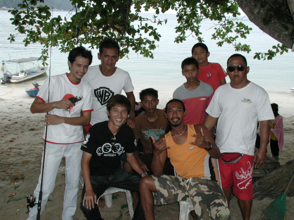 2008年2月パンコール島 Tuluk Nipahにて